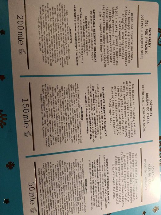 Zestaw kosmetyków yope