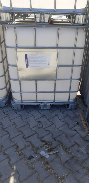 Zbiornik 1000l mauzer na deszczówkę, paletopojemnik