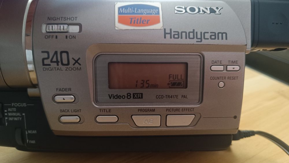 Sony Handycam CCD-TR417E zestaw
