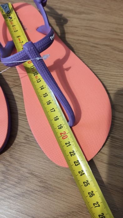 Fipper Strappy Sandały Klapki damskie Japonki plaża basen 36/37