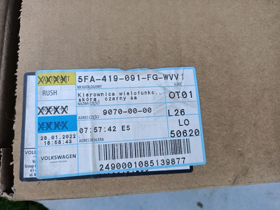 Seat Leon III Cupra Nowa Kierownica 5FA419091FG