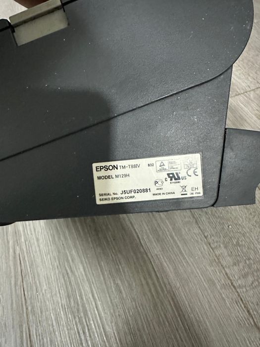 Impressora de Talões EPSON TM-T88IV
