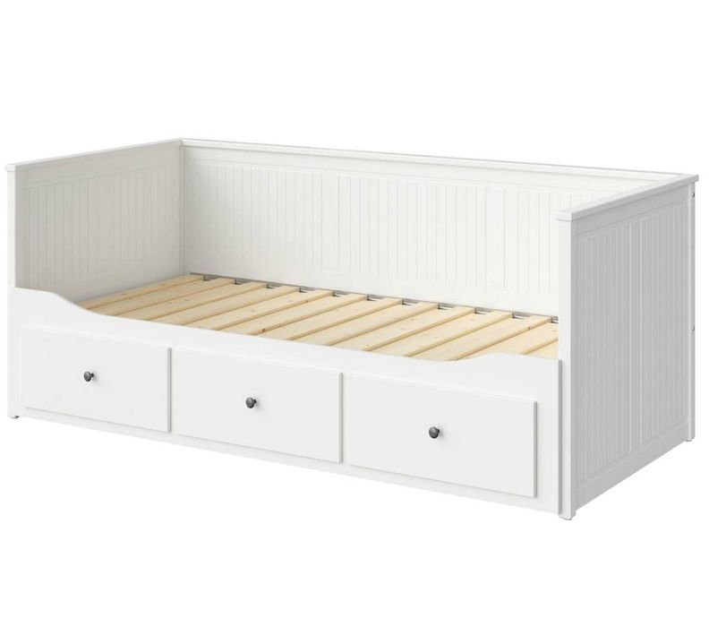 Łóżko HEMNES Ikea + schowek na materac