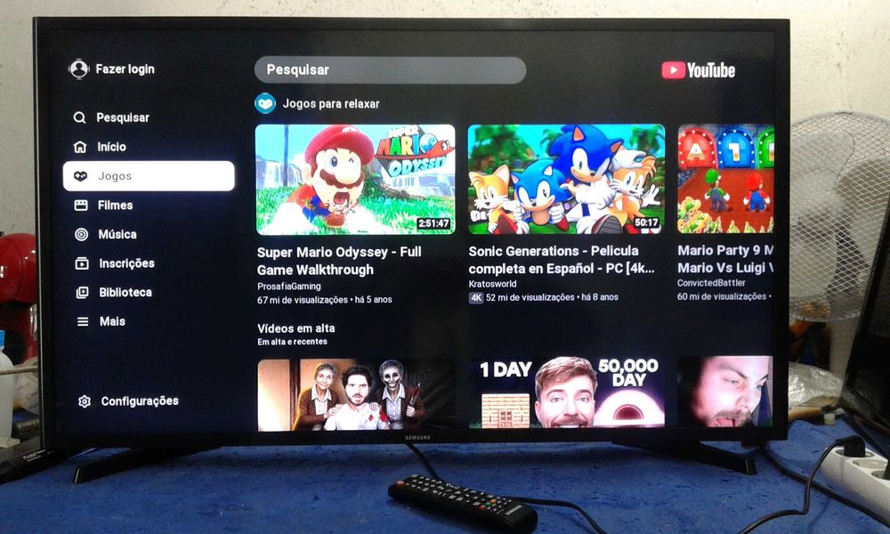Vendo Smart Tv Led Samsung de 40 polegadas