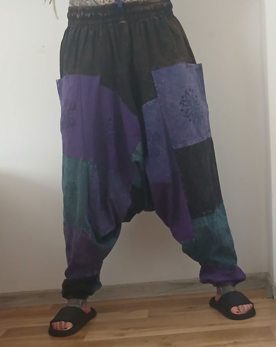 2pary indyjskie szarawary hippie