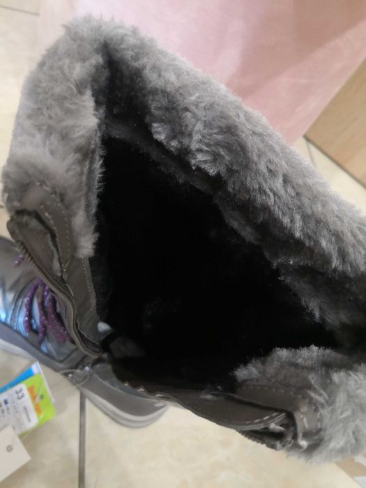 Kozaki śniegowce dla dziewczynki Be Mega rozmiar 33