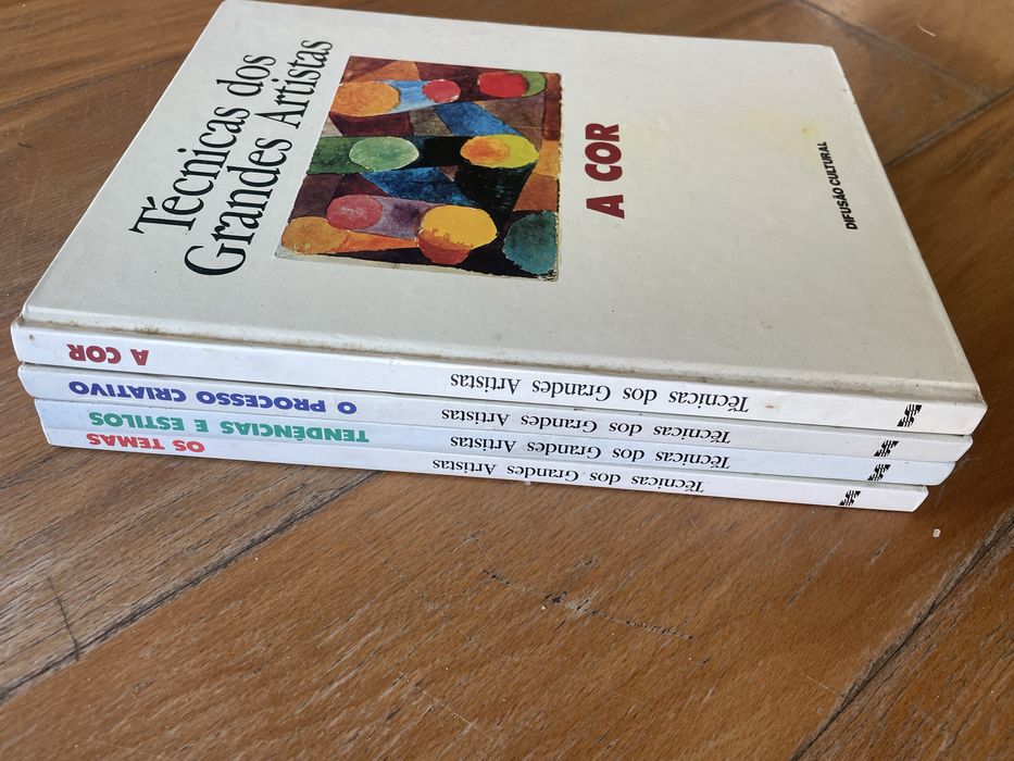 Livros tecnicas pintura