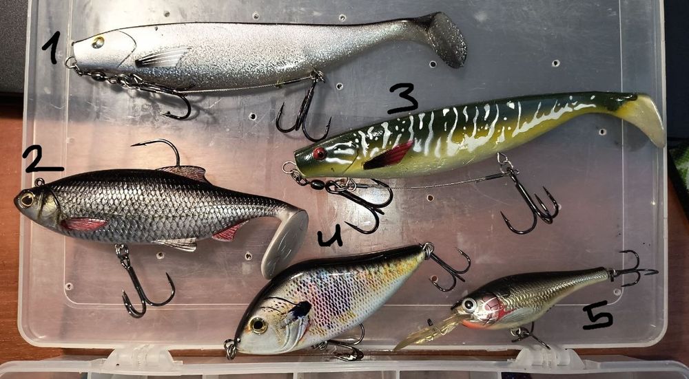 Воблери для ловлі кленя/голованя/голавля/джерки/свімбєйти