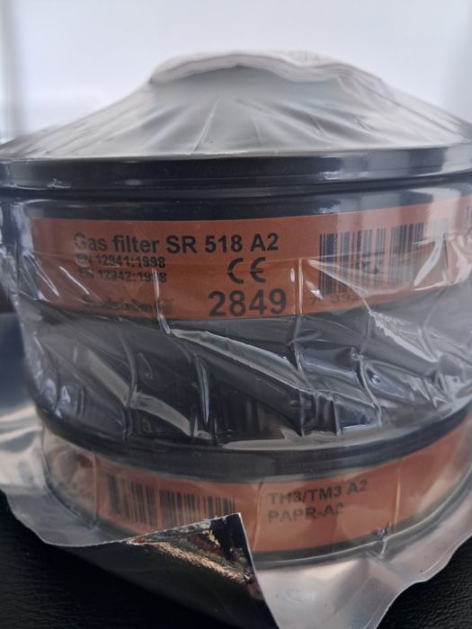 Sundstrom filtry gazowe SR 518