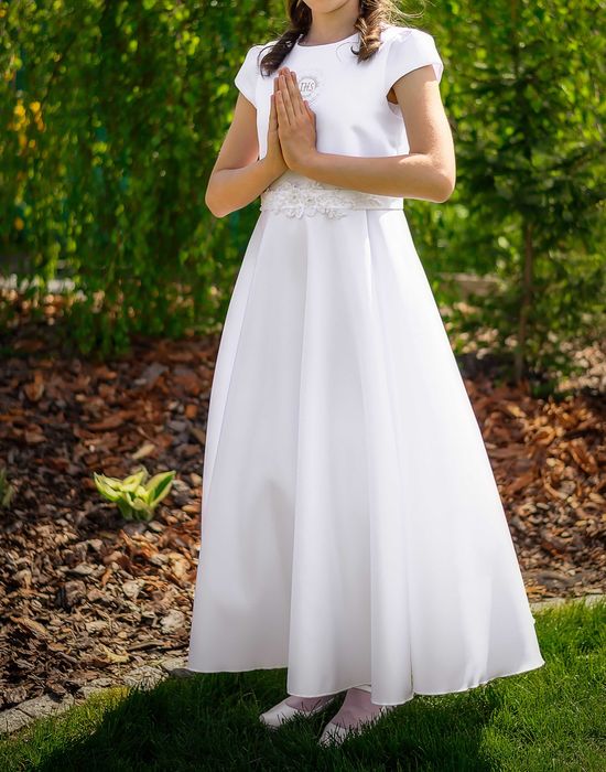 Sukienka komunijna MADOMI rozmiar 152 + bolerko !