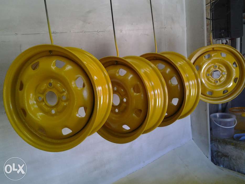 Порошковая покраска дисков, очистка от старой краски, ремонт, проточка