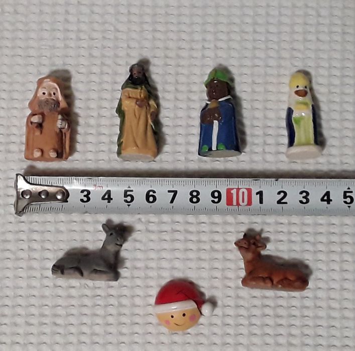 7 Figuras de Natal em miniatura
