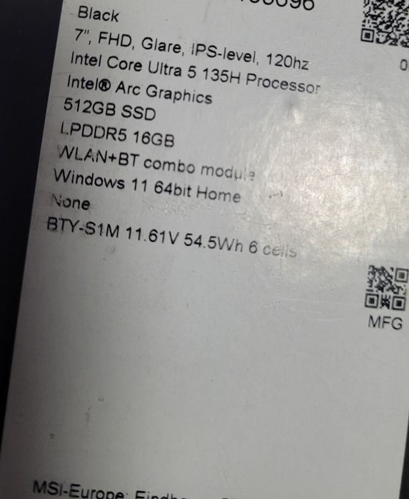 MSI CLAW  konsola do gier z Win11