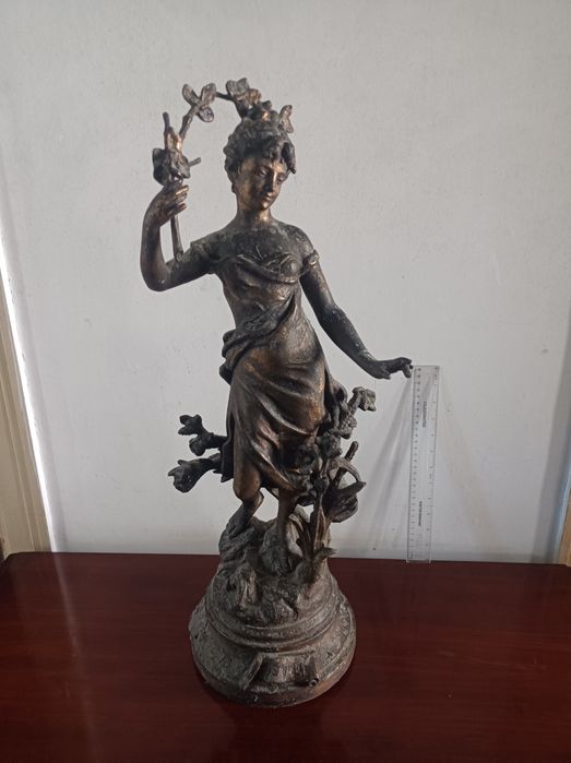 Estatueta em peltre Ete