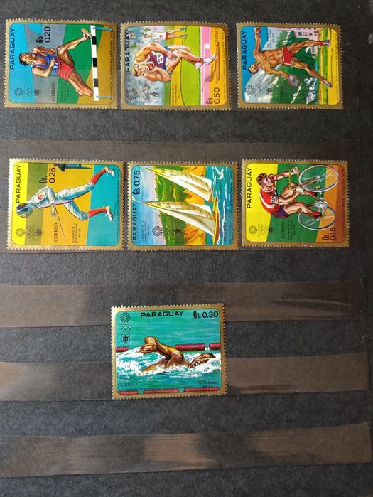 Znaczki znaczek pocztowy PARAGWAJ 1970 Olimpijskie