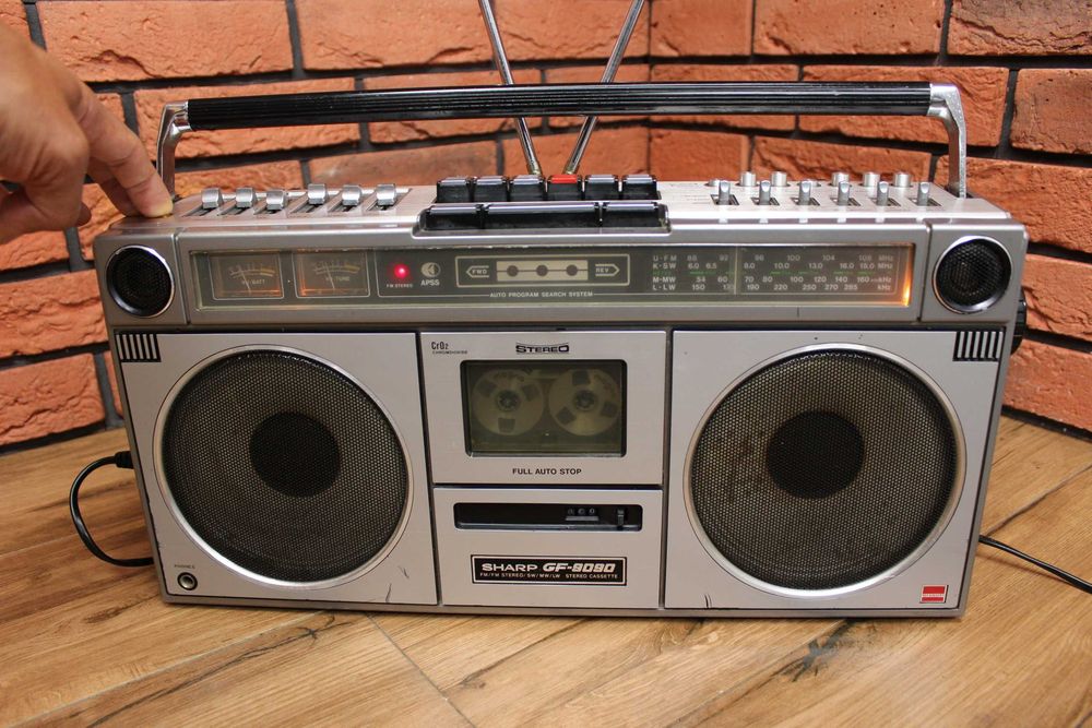 ‼️ *** Radiomagnetofon Sharp GF-9090 * Ghettoblaster ! Japan ‼️ ***