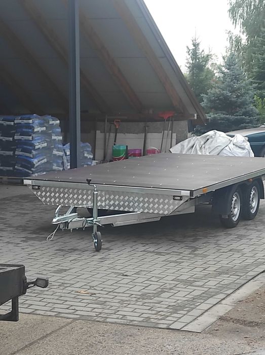 Przyczepa Platforma 4x2m, DMC 750kg, dwuosiowa Producent