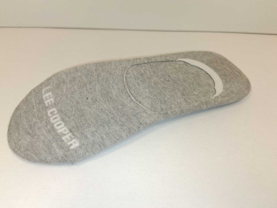 F053 Skarpety Stopki Lee Cooper Szare Rozmiar 43-46 Nowe MęskieDamskie
