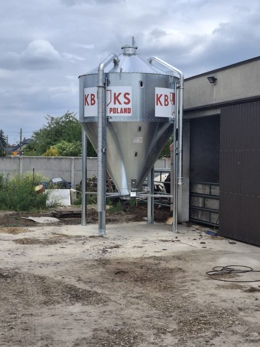 Silos paszowy kslp 230 8ton kbks poland