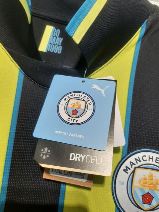 Nowa oryginalna piłkarska koszulka puma manchester City męska