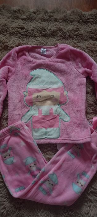 Тепла піжама на дівчинку