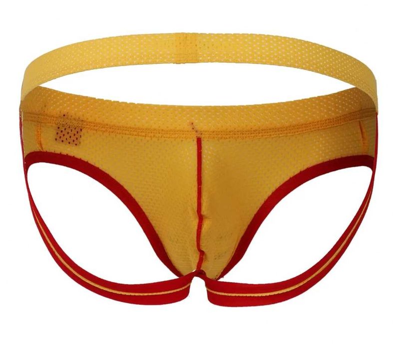 Sexowne majtki jockstrap siatka L