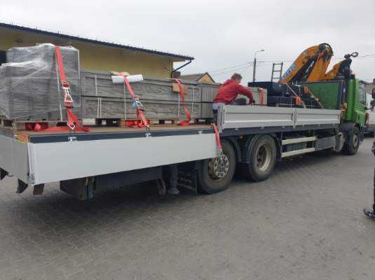 USŁUGI TRANSPORTOWE HDS o mocy (13 Ton)  ładunki do 11m Dźwig