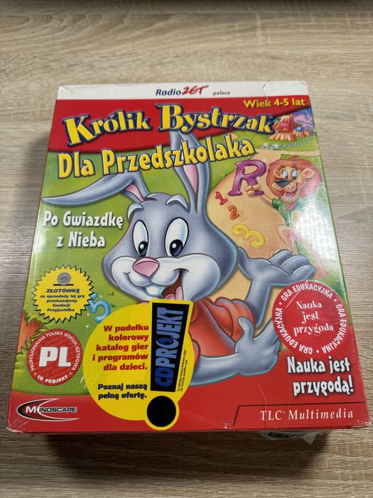 Królik Bystrzak Dla Przedszkolaka - gra PC Big Box | NOWA folia