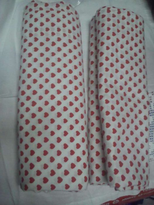 Conjunto lençóis novo. padrão corações64729809575810122