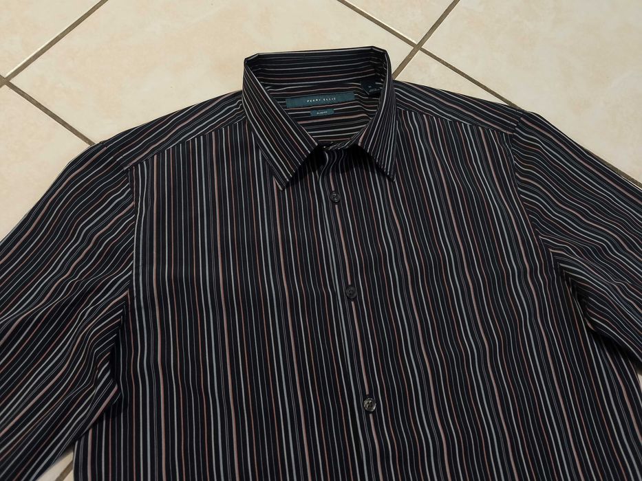 PERRY ELLIS USA - NOWA! Markowa Koszula Męska rozmiar M