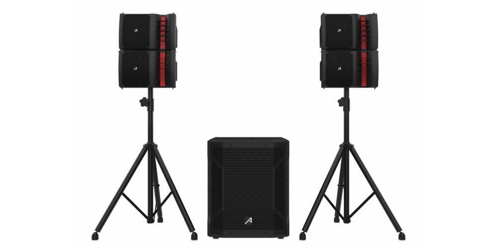 Line Array Profissional 2000W – Eventos/DJs