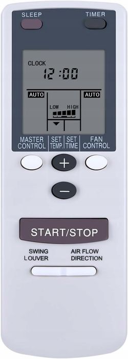 outlet keblin uniwersalny pilot do klimatyzatora fujitsu ar-jw2 ar-bb1