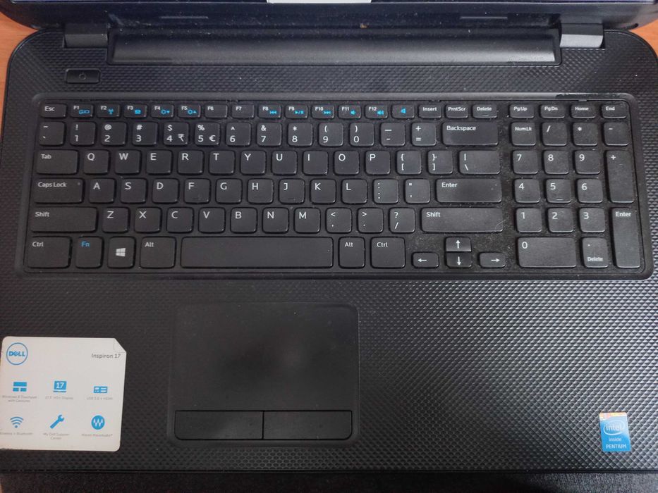 laptop dell inspiron 3721 uszkodzony