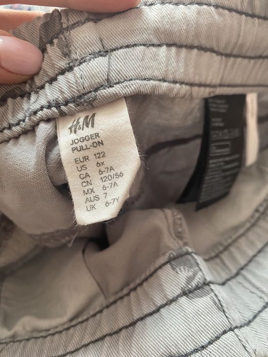 Сірі котонові джинси H&M