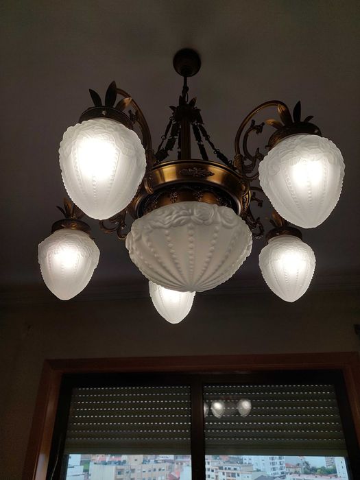 Candeieiro de teto para sala e apliques