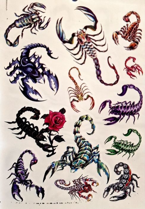 Tatuaże tymczasowe zmywalne ZESTAWdla dzieci XXL