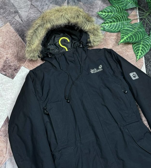 Куртка Jack Wolfskin женская пуховик зимний до -15 размер С-М