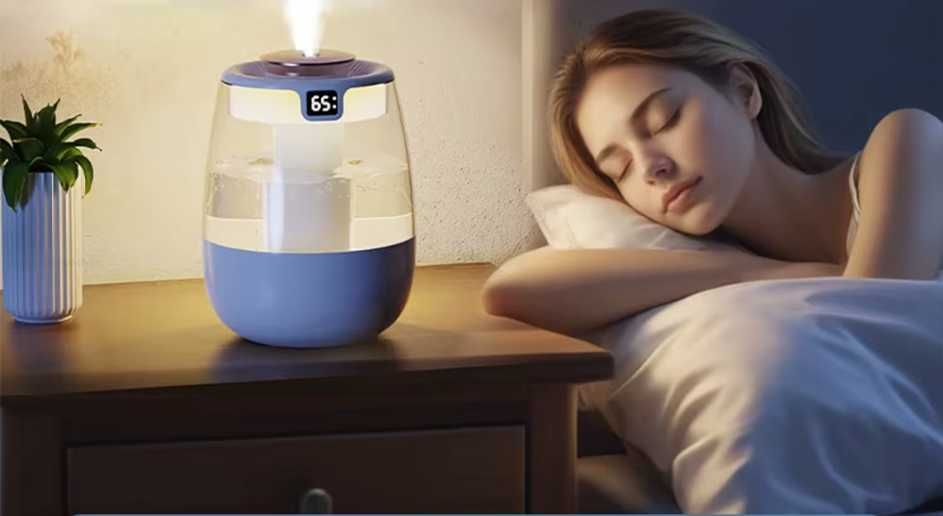 Nawilżacz powietrza LAMPKA dyfuzor olejków eterycznych USB