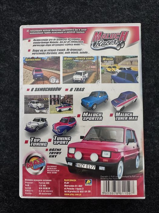 Maluch Racer wydanie pudełkowe