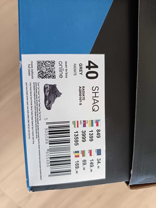 Shaq Radiate buty dla chłopca