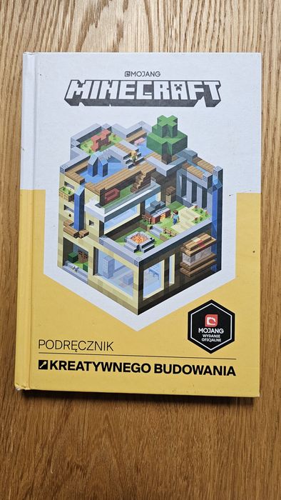 Książka- minecraft podręcznik kreatywnego budowania