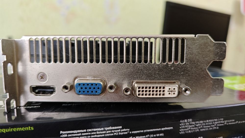 Бесшумная ASUS GeForce GT 630 2GB DirectCU Silent | Полный комплект