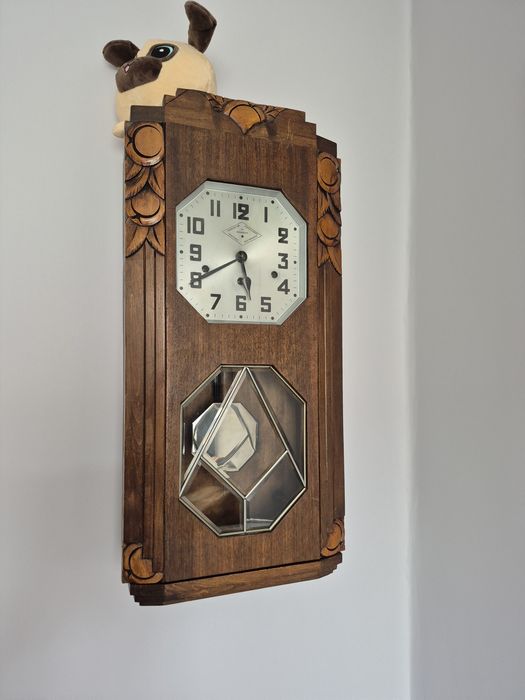 Stary zegar ścienny ,,Bessncon,,