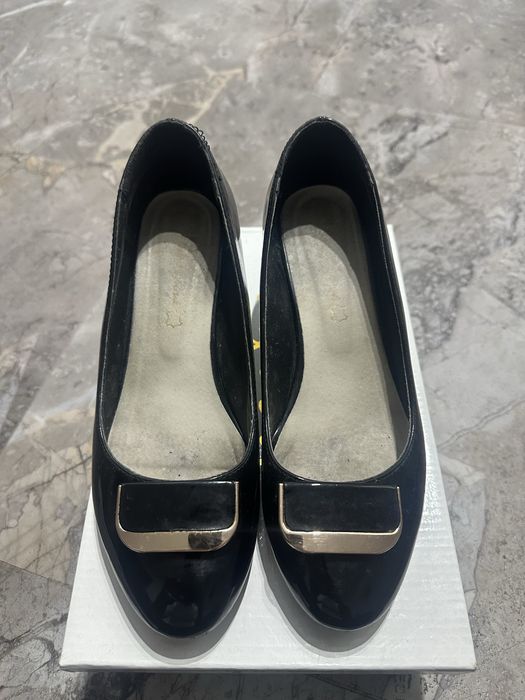 Buty damsie lakierowane