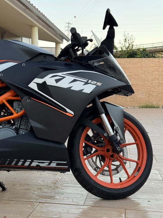 Moto ktm rc 125   2014