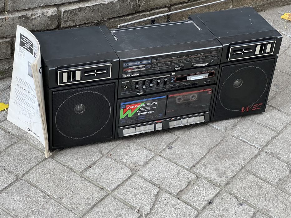 СТЕРЕО РАДИО ДВОЙНОЙ кассетный Pioneer CK-W50