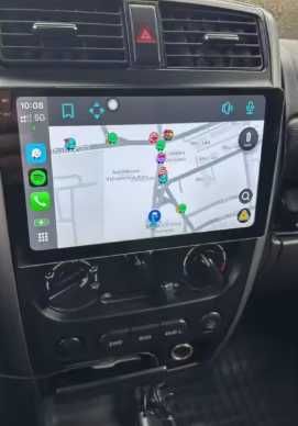Rádio android Suzuki Jimny 3 (2005 a 2019) 9 Polegadas CarPlay GPS 2/32GB Novo