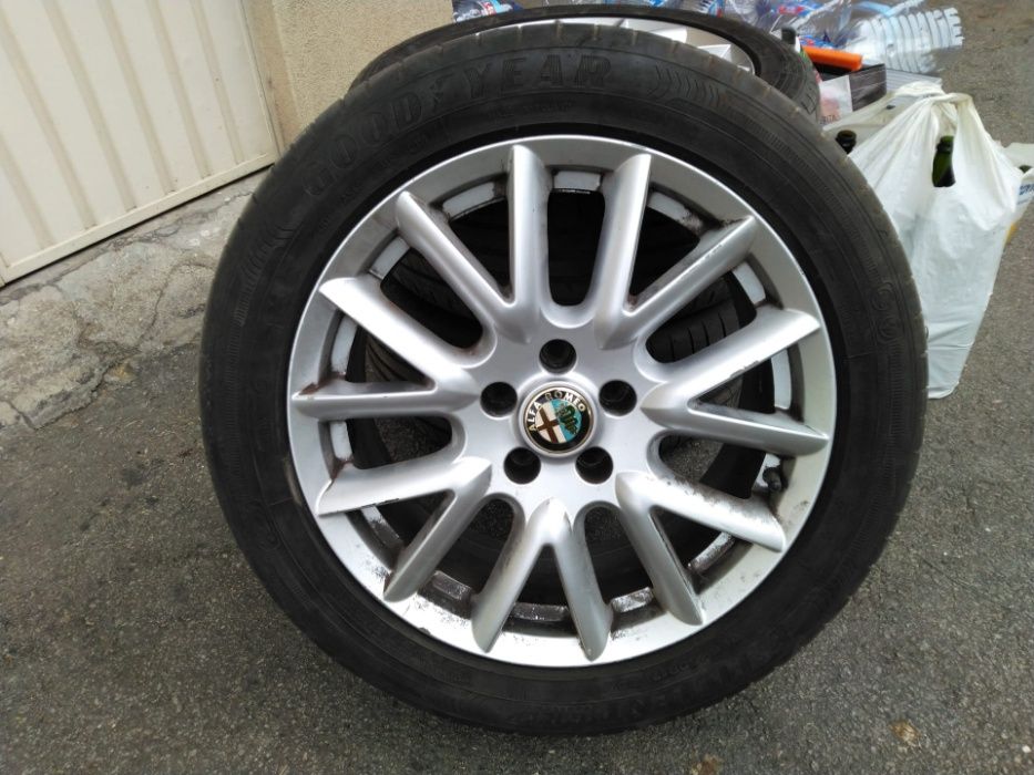 Alfa Romeu 159 Sport Wagon - Jantes e pneus