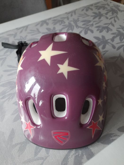 Kask dziewczęcy rowerowy