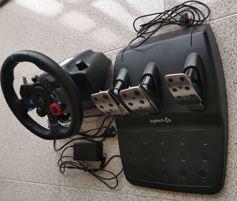 Volante G29 + Pedais - Como Novo